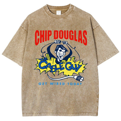Get Wired Today! Vintage Distressed T-shirt
