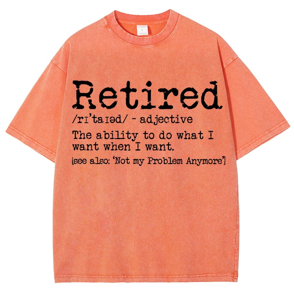 Fun Programming Programs For Retirement Vintage Distressed T-shirt