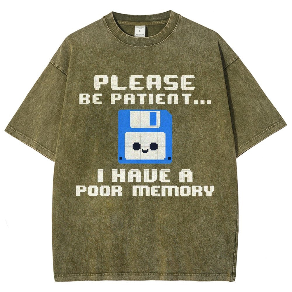 Floppy poor memory Vintage Distressed T-shirt