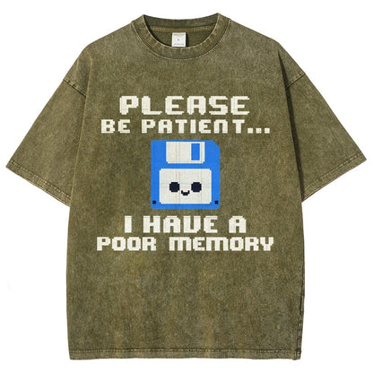 Floppy poor memory Vintage Distressed T-shirt