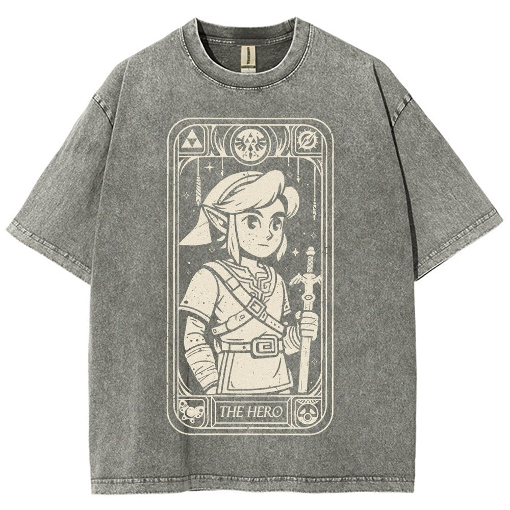 The New Tarot Hero Vintage Distressed T-shirt