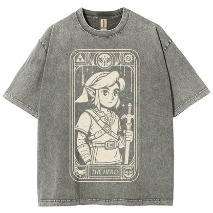 The New Tarot Hero Vintage Distressed T-shirt
