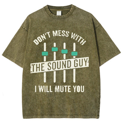 I Will Mute You Vintage Distressed T-shirt