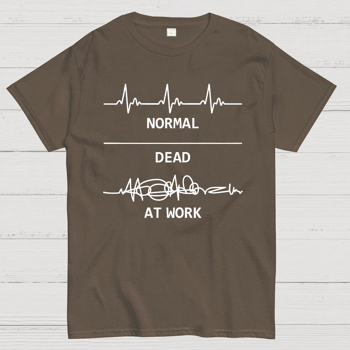 Normal Dead At Work Geeky T-Shirt
