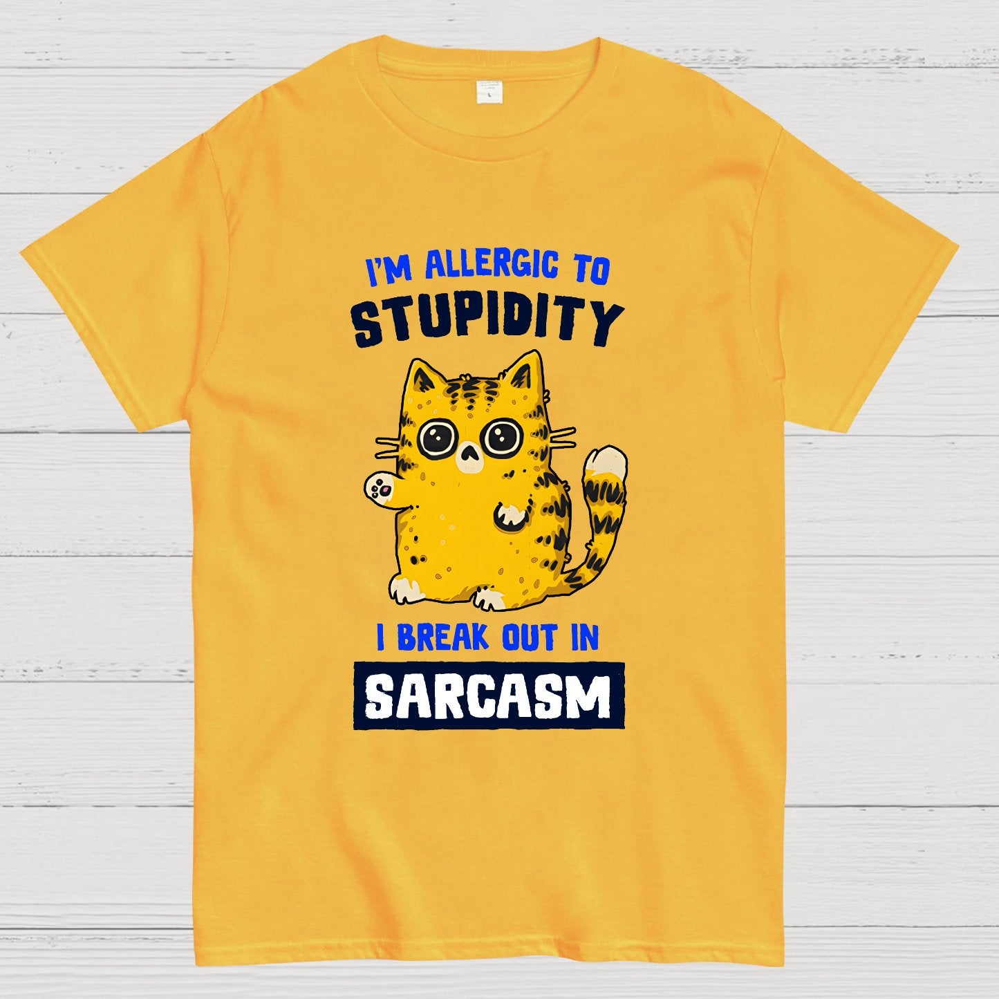 I Am Allergic To Stupidity Geek T-Shirt
