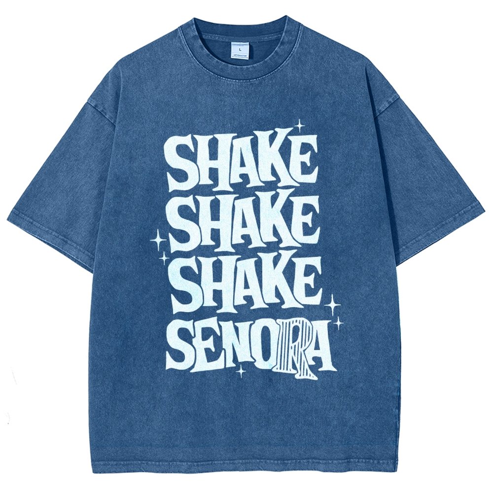 Shake Shake Shake Senora Halloween Vintage Distressed T-shirt