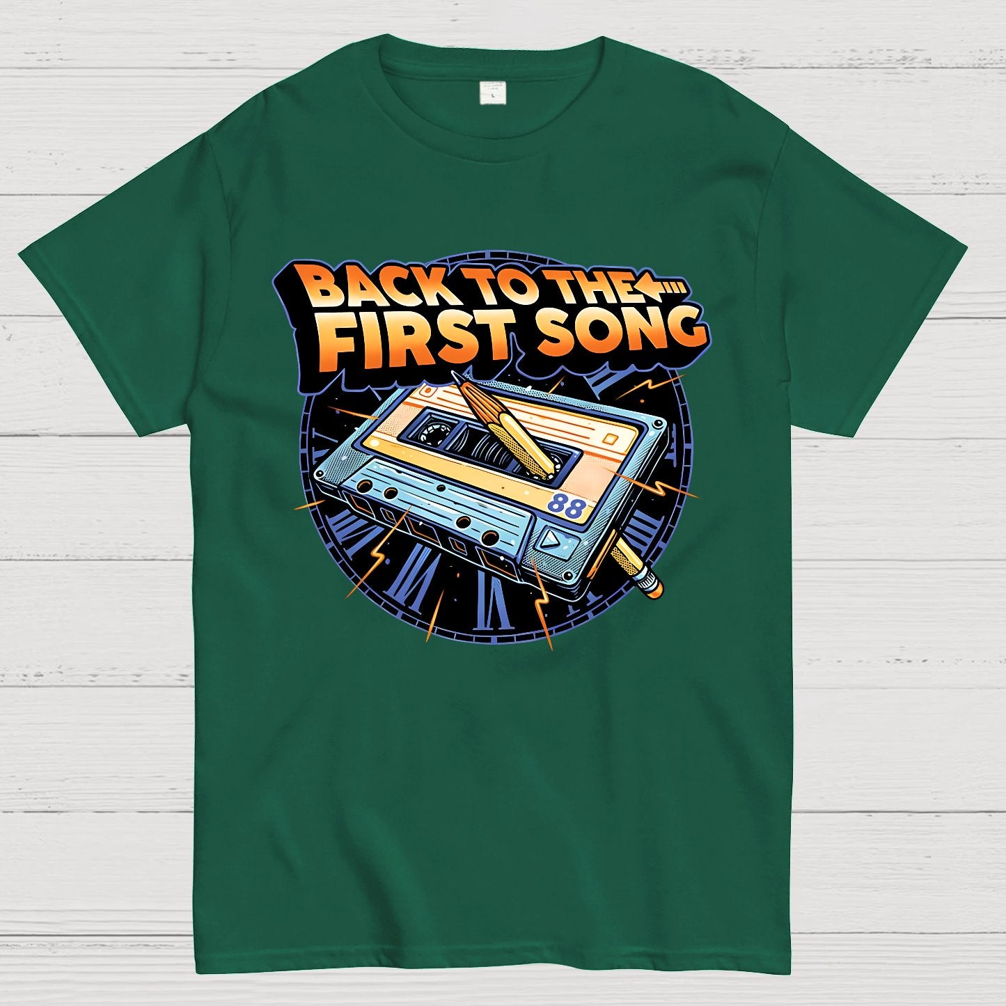 Back to the First Song Geek T-Shirt