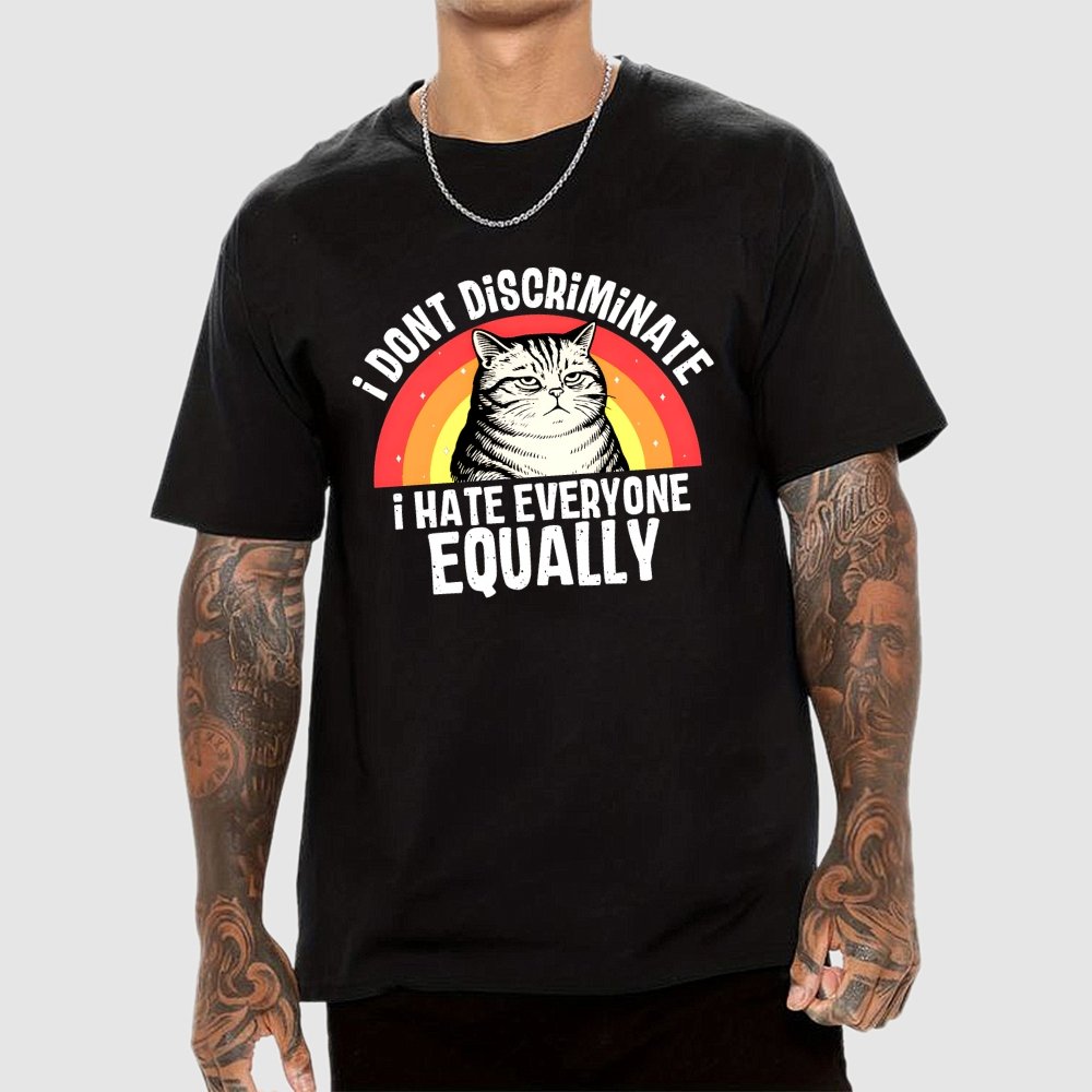 I Hate Everyone Equally Geek T-Shirt