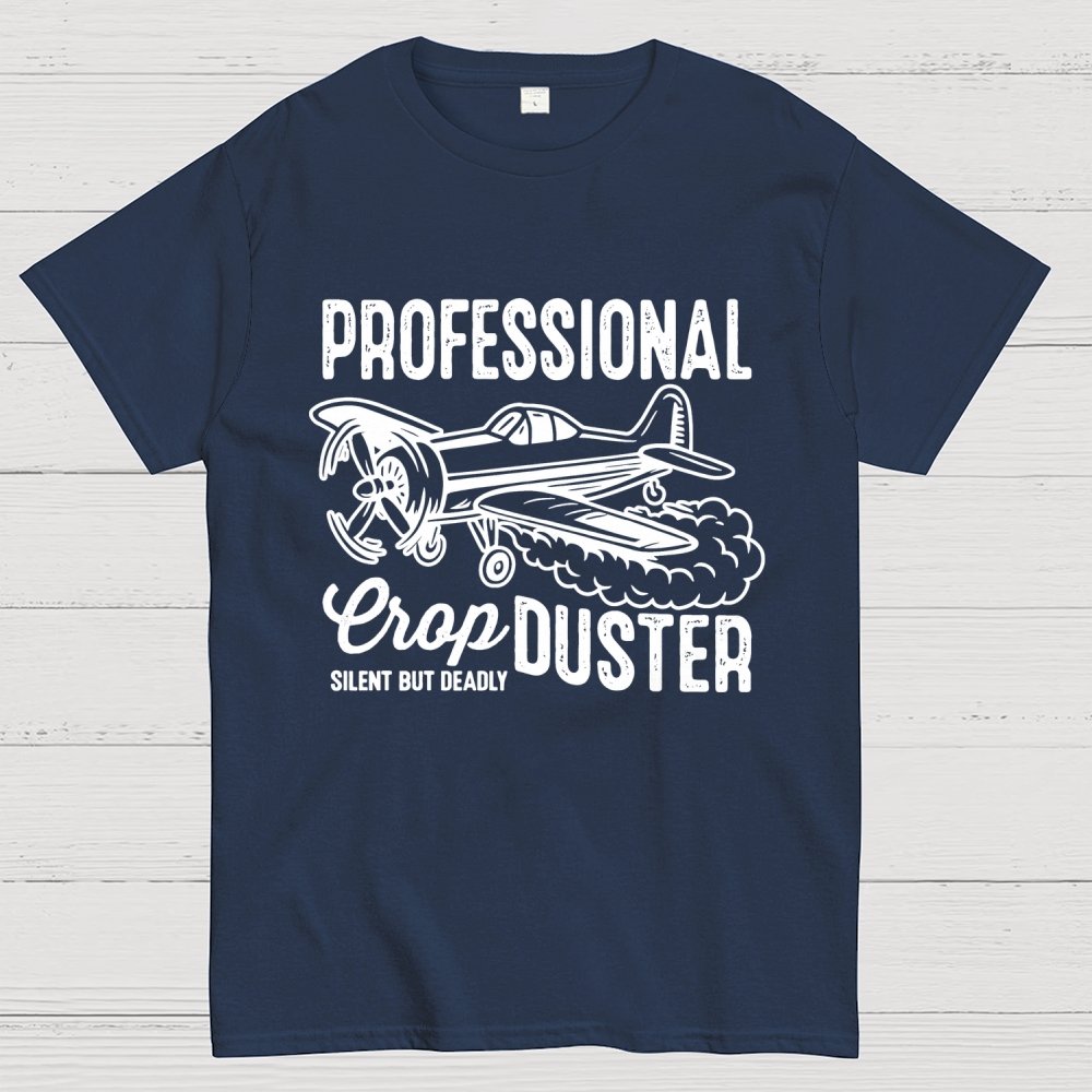 CropDUSTER SILENT BUT DEADLY Unisex Geek T-Shirt