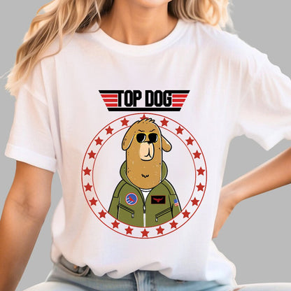 Top Dog.Sarcasm Geek T-Shirt