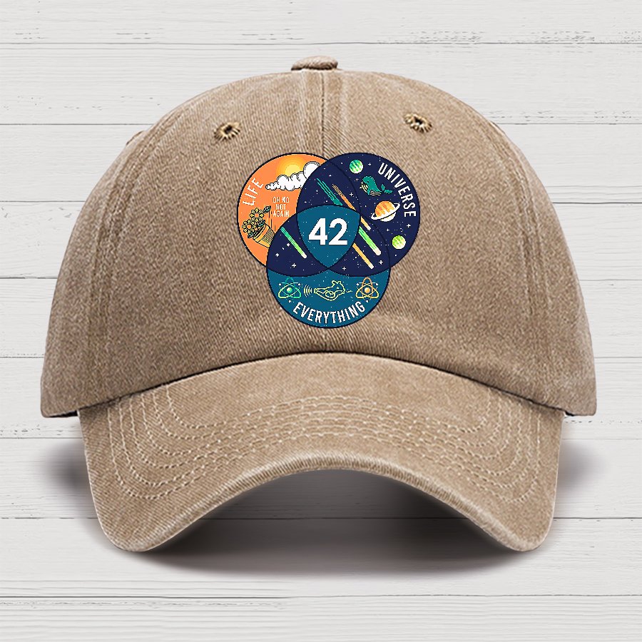 42 Answer to Life Universe and Everything Essential Cotton Hat
