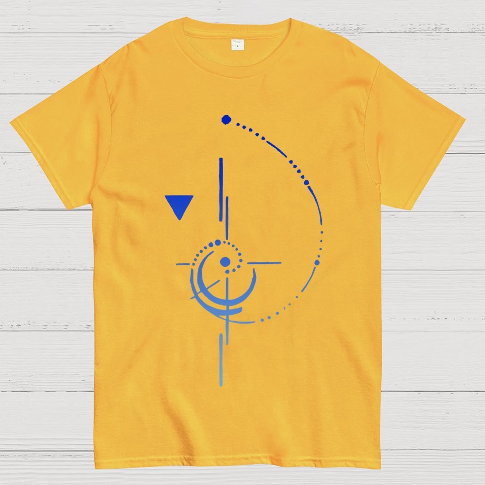 Gold Edition Fibonacci Rectangle Unisex Geek T-Shirt