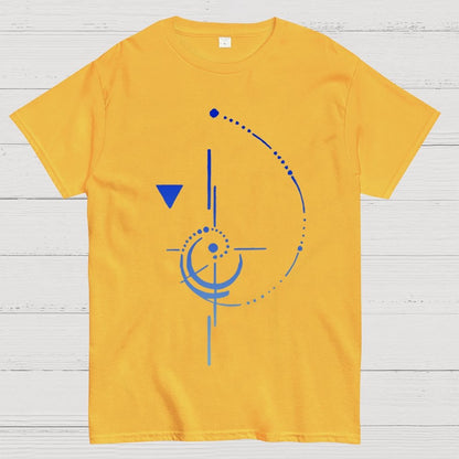Gold Edition Fibonacci Rectangle Unisex Geek T-Shirt