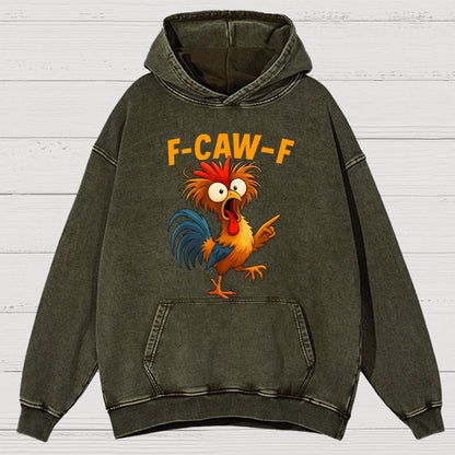 Fcawf Chicken Vintage Distressed Hoodie