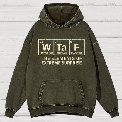 The Extreme Element of Surprise Vintage Distressed Hoodie