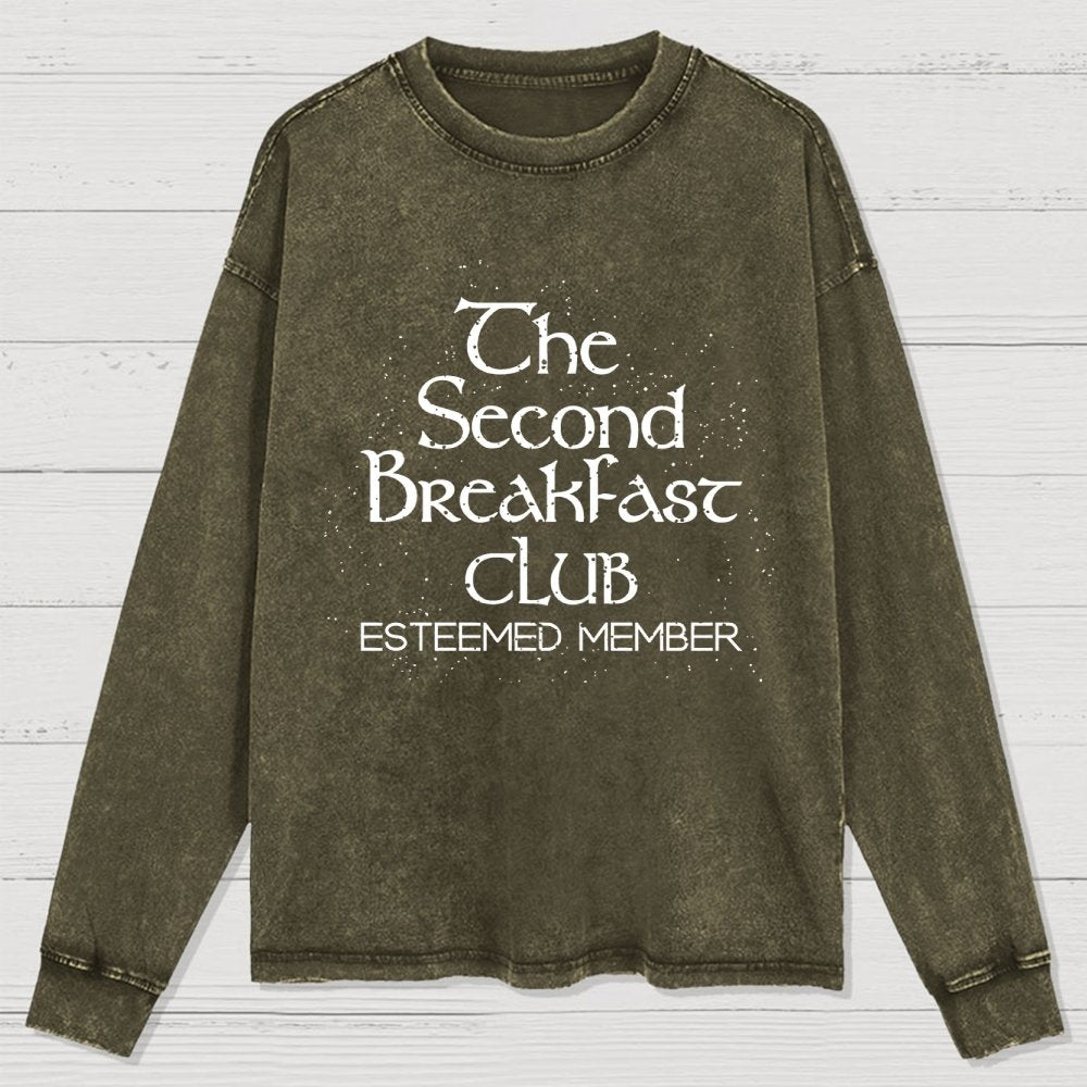 Esteemed Member Washed Long Sleeve Tee