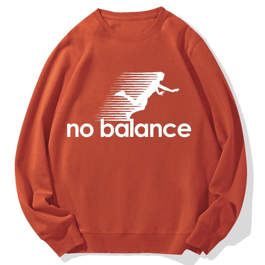 No Balance Geek Cotton Sweatshirt