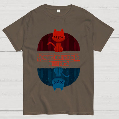 Schrödinger Things. A Perfect Geeky T-Shirt
