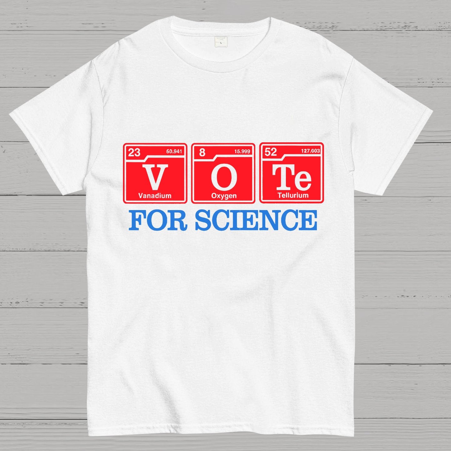 Vote For Science Geek T-Shirt
