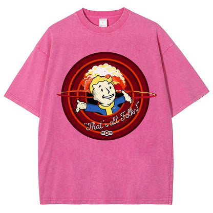 That's all folks Vintage Distressed T-shirt