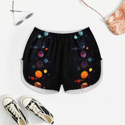Astroplanet  Women's Geek Suspender Cami Set