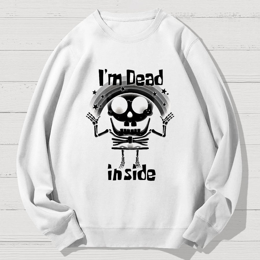 I'm Dead Inside Geek Cotton Sweatshirt