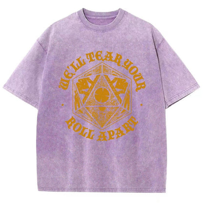 Lament D20 Vintage Distressed T-shirt