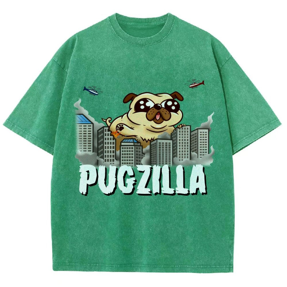 Pugzilla Vintage Distressed T-shirt