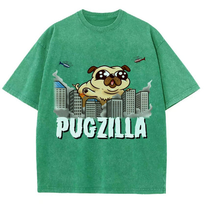 Pugzilla Vintage Distressed T-shirt