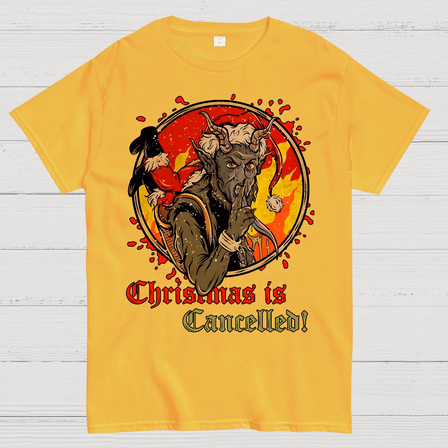 Christmas Is Cancelled Geek T-Shirt