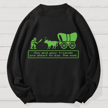 Oregon Horror Trail Geek Cotton Sweatshirt