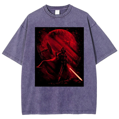 Dark Power Vintage Distressed T-shirt