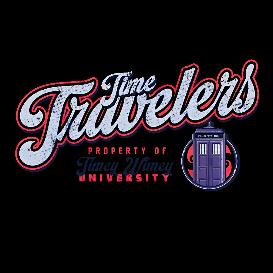 Timey Wimey University Geek T-Shirt