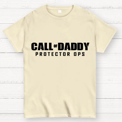 Gamer Dad Call of Daddy Geek T-Shirt