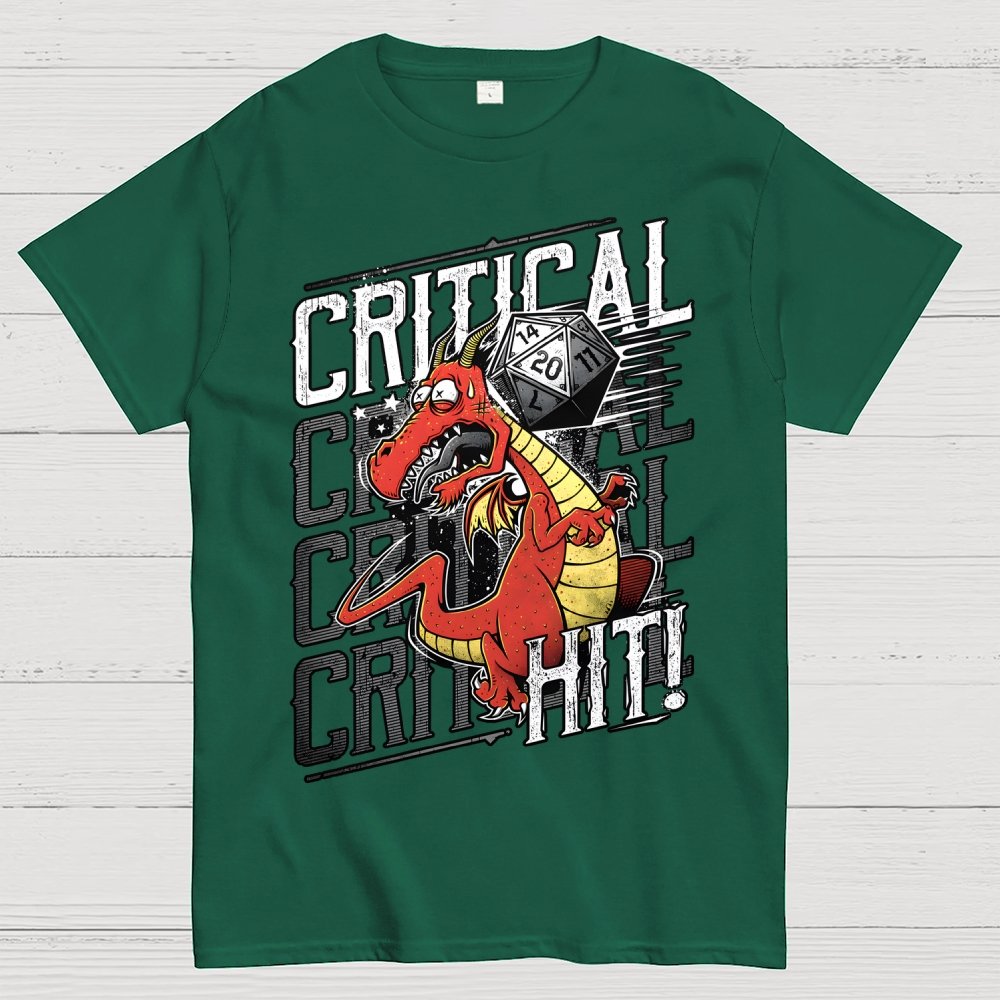 Super Crit Hit Geek T-Shirt