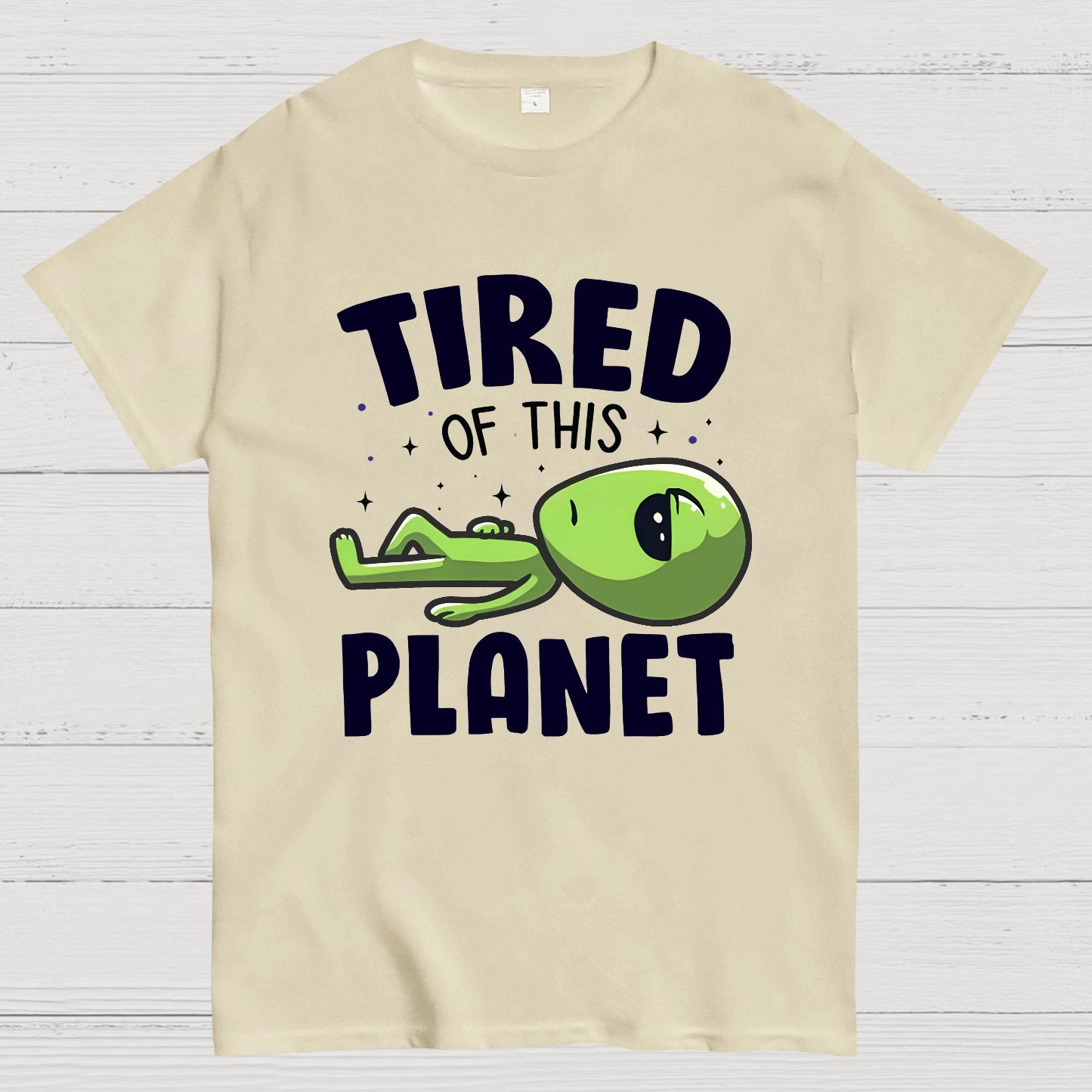 Tired of This Planet Nerdy T-Shirt