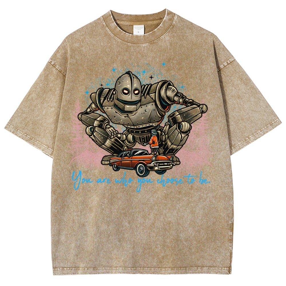 You Are Who You Choose To Be Vintage Distressed T-shirt