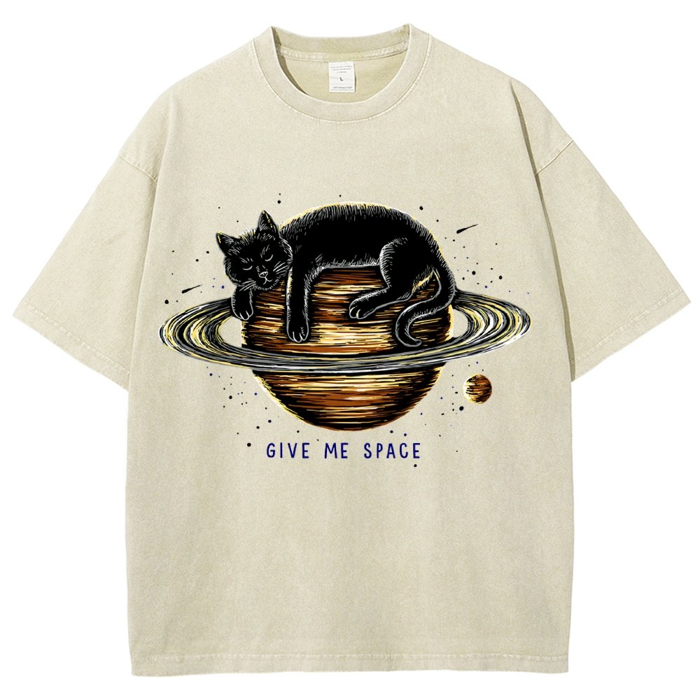 Give me space Vintage Distressed T-shirt