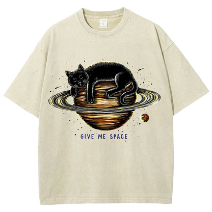 Give me space Vintage Distressed T-shirt
