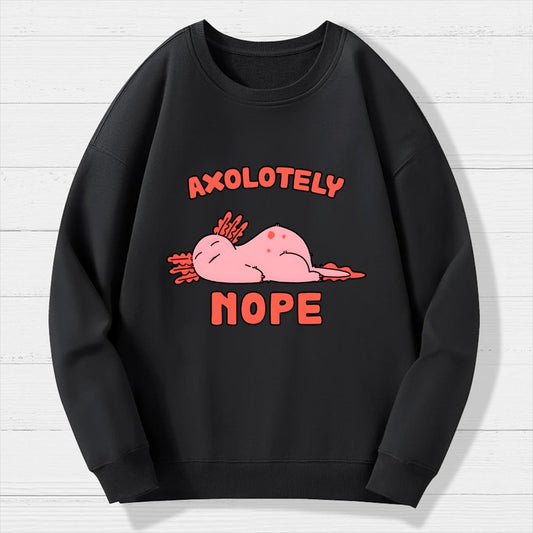 Axo Nope Geek Cotton Sweatshirt