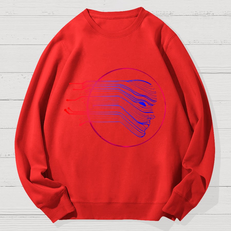 Artificial Intelligence Geek Cotton Sweatshirt
