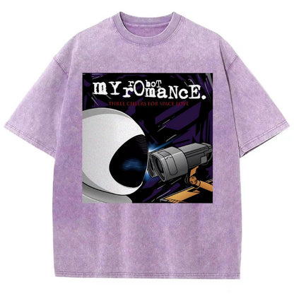 My Robot Romance Vintage Distressed T-shirt