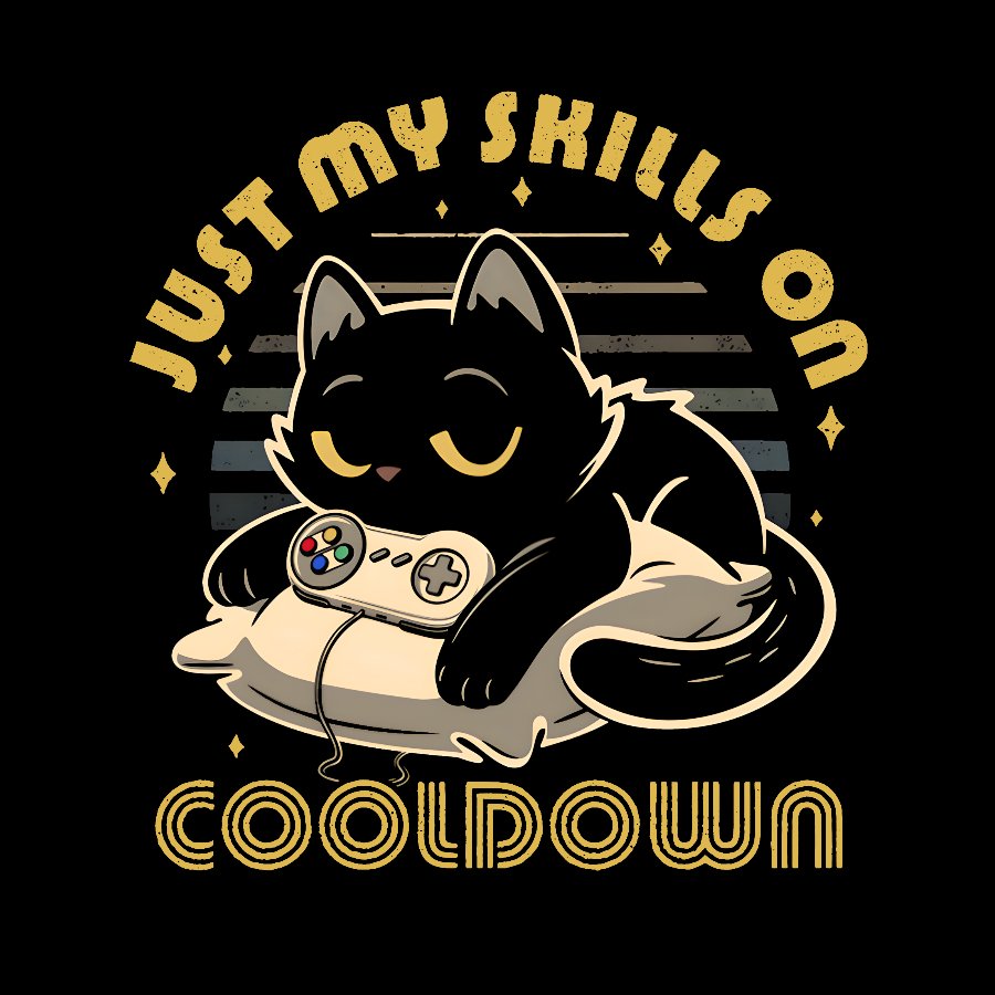 Skills On Cooldown Geek T-Shirt