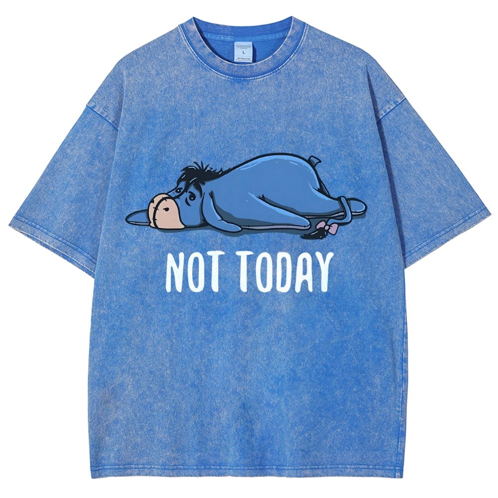 Not Today Vintage Distressed T-shirt