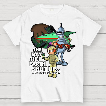 The Day The Earth Shut Up...Geek T-Shirt