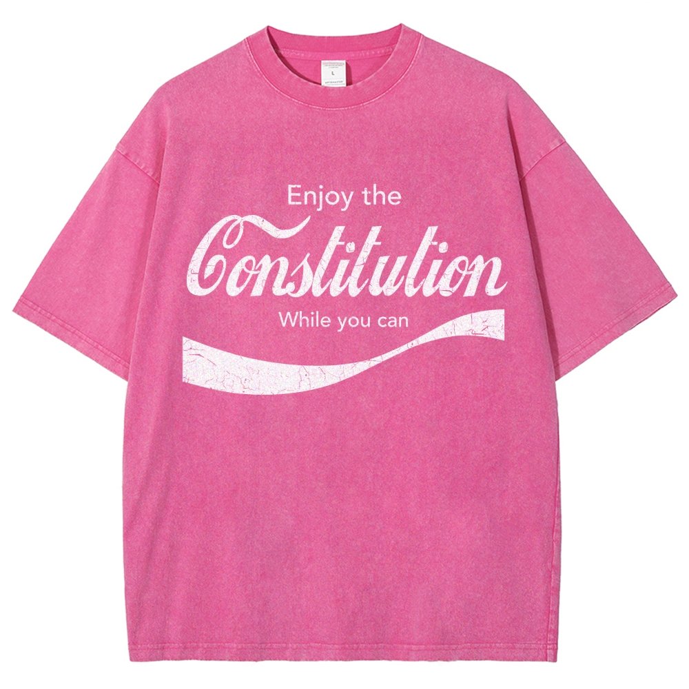 Constitution Cola Vintage Distressed T-shirt