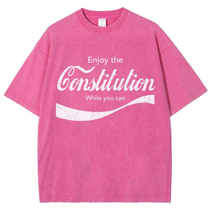 Constitution Cola Vintage Distressed T-shirt
