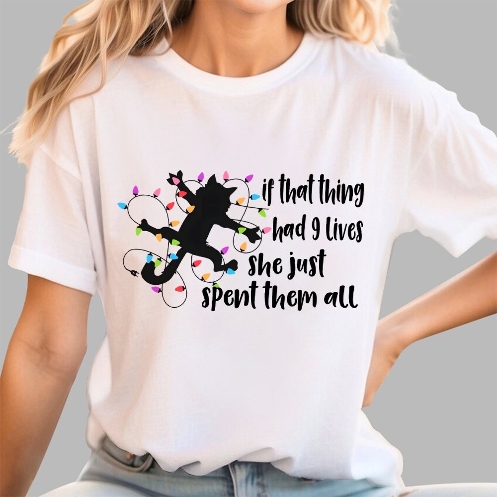 If That Thing Had 9 Lives Geek T-Shirt