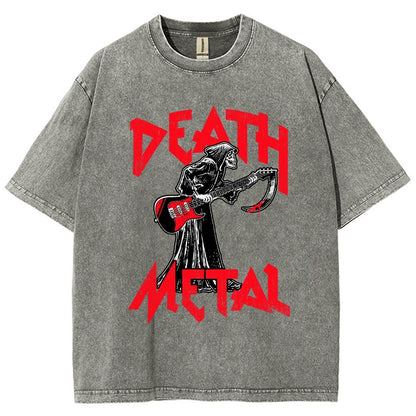 Death Metal Vintage Distressed T-shirt