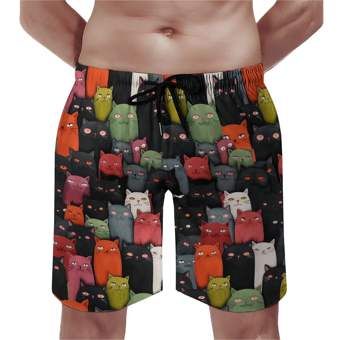 The Cat Geek Geek Shorts